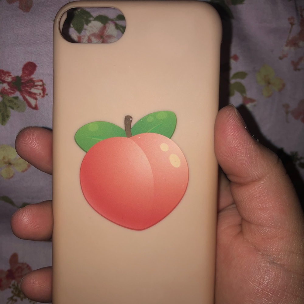 IPHONE 8 Peach Phone case